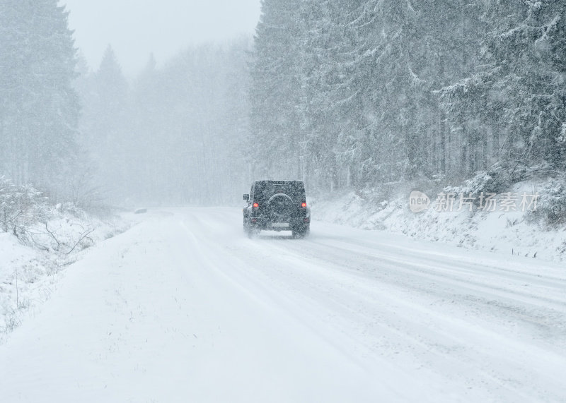 冬季驾驶-冬季道路