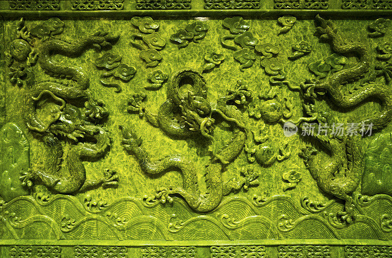 紫禁城中的中国石龙