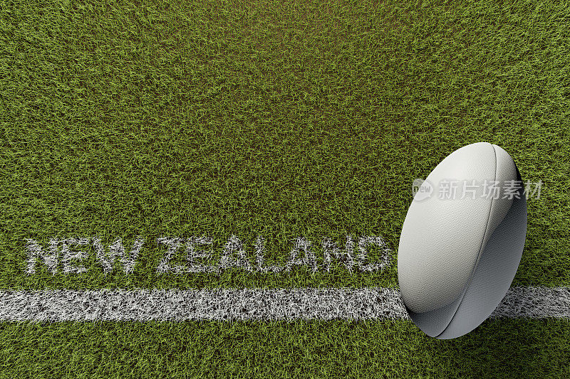 新西兰橄榄球背景