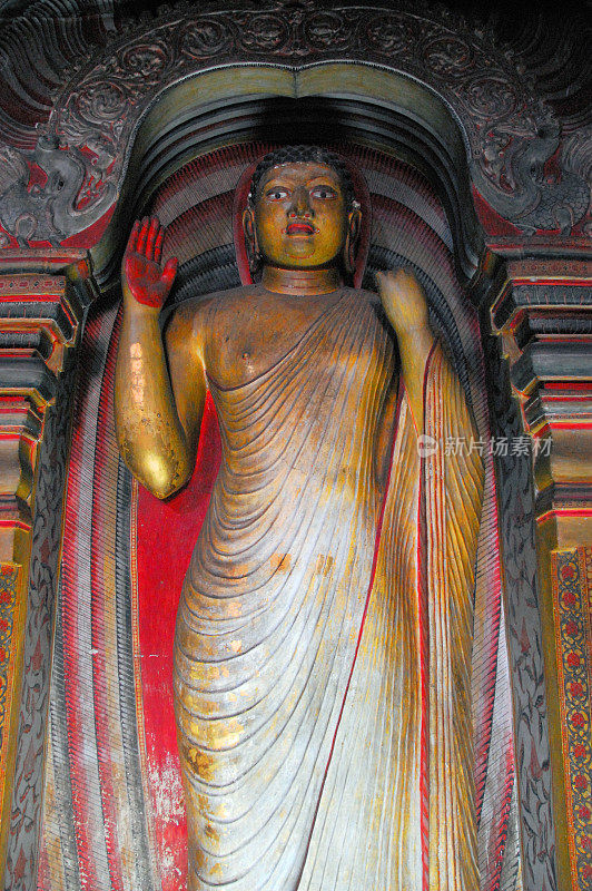 斯里兰卡:丹布拉石窟寺