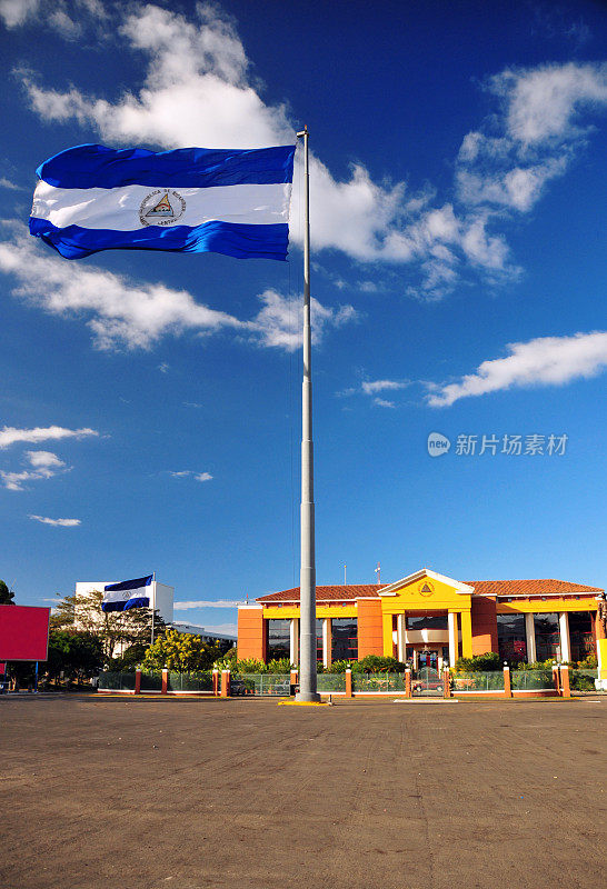 尼加拉瓜，马那瓜:总统府