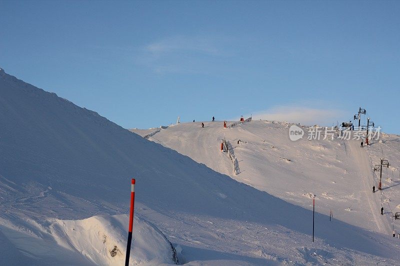 挪威的滑雪场