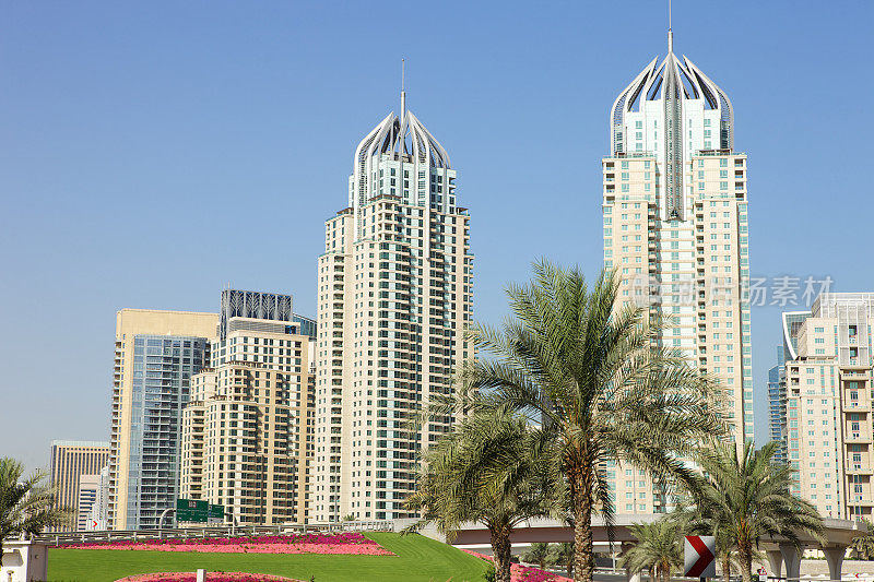 迪拜，阿联酋——高塔