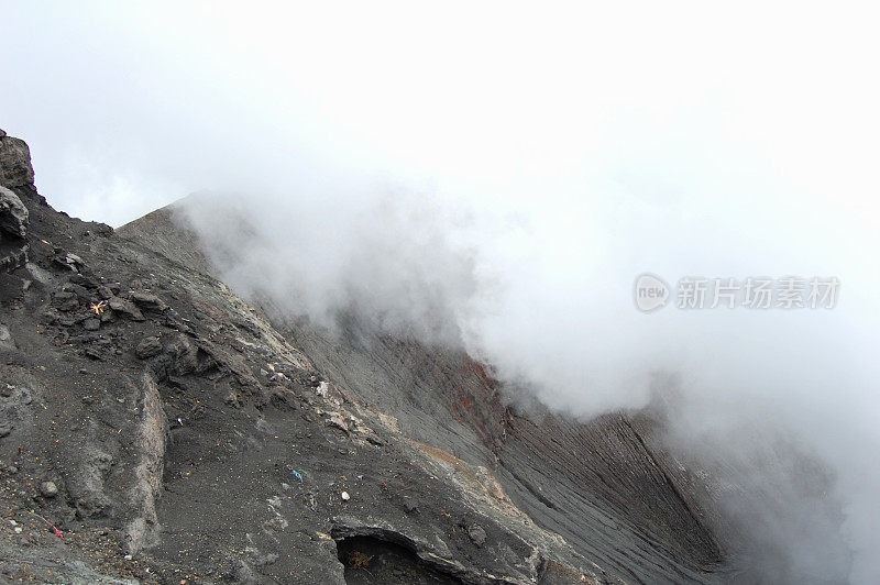 东爪哇的布罗莫火山口