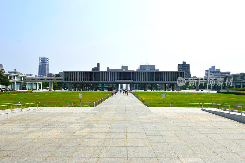 纪念公园和大厅，广岛，日本