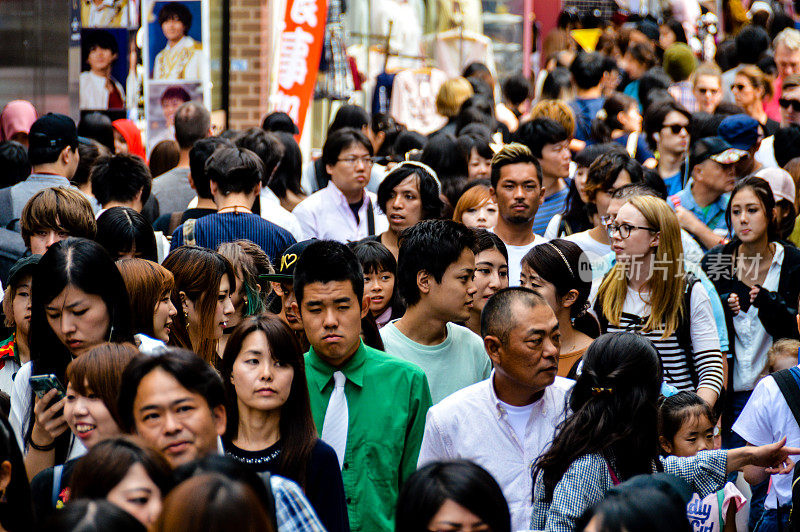 原宿青少年时尚区——日本东京