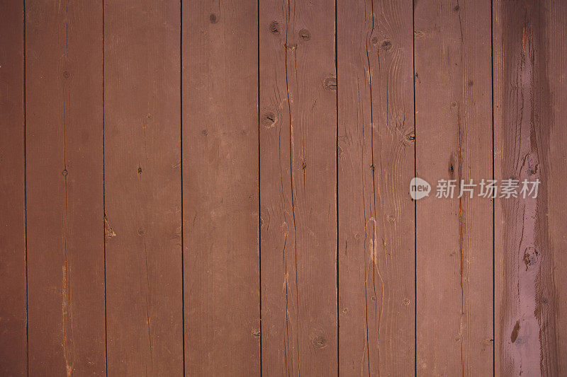 木棕色的木板。背景