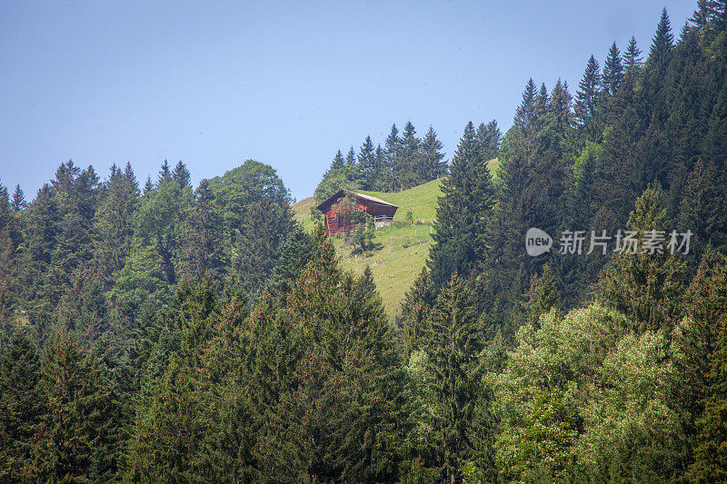 瑞士的山小屋