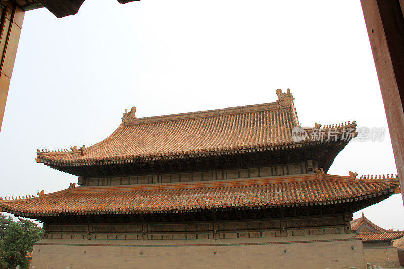2012年5月13日，中国河北省遵化市，清代东陵皇家宫殿景观建筑