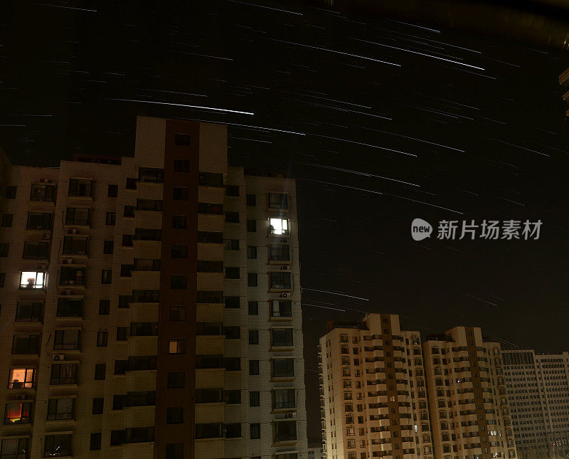 夜晚的天空