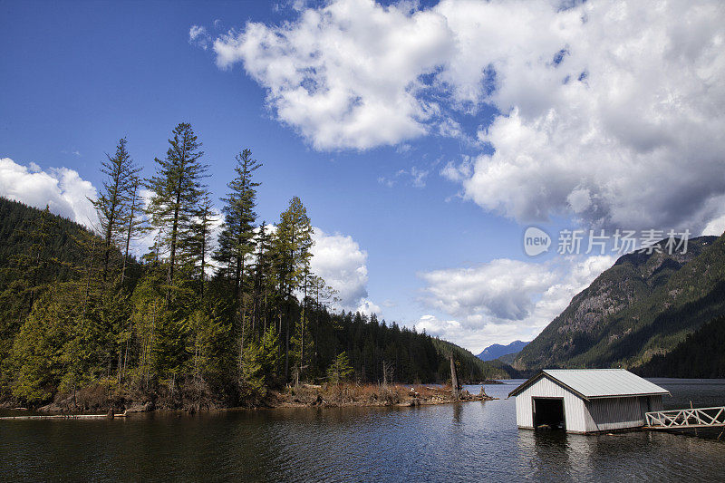 邦岑湖，安莫尔，BC省，加拿大