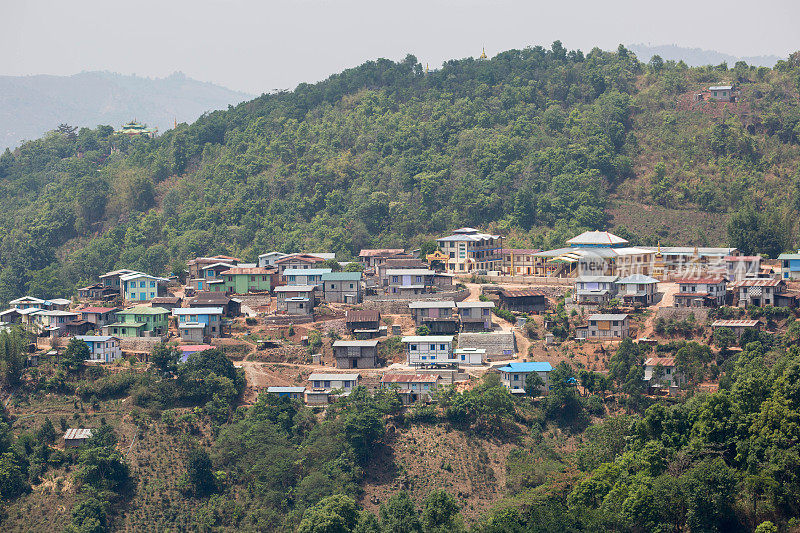 缅甸:山村