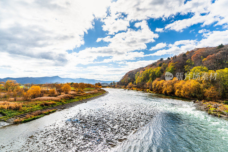 日本北海道富兰诺河