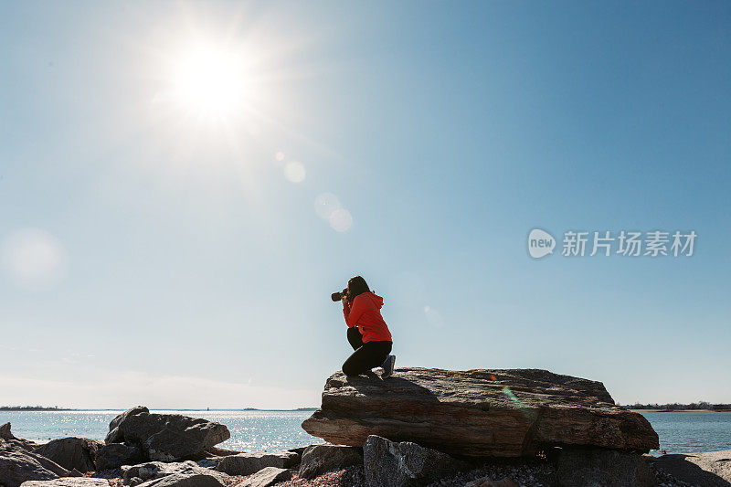 冒险的女人拍摄