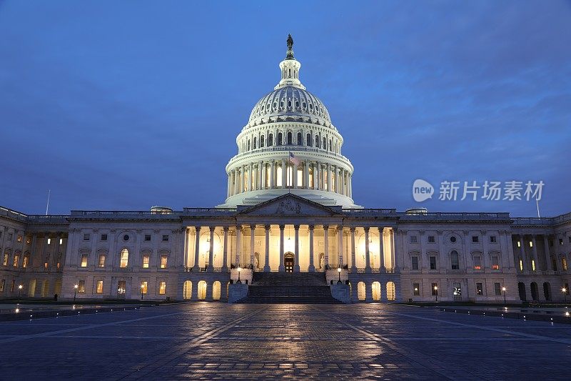 美国华盛顿特区国会大厦