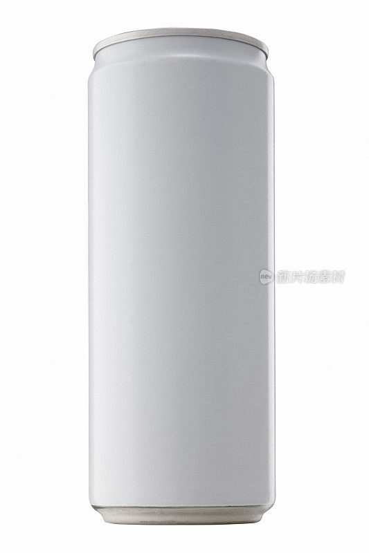 空白包装白色易拉罐，用于饮料饮料产品设计模型