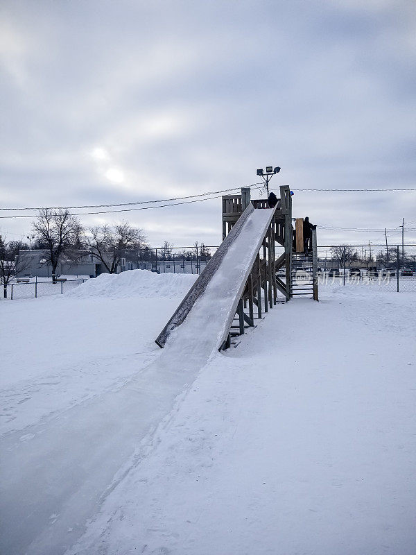 平底雪橇滑