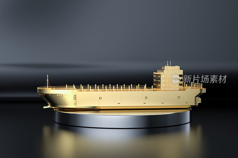 黄金货船或船只