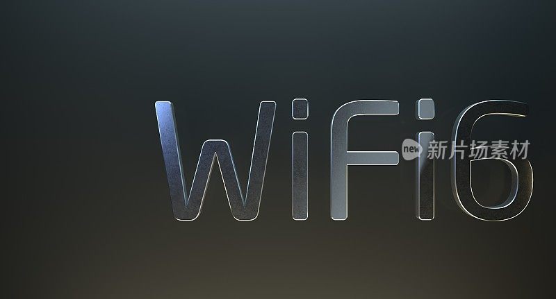 WiFi6具有智能性能的下一代无线通信连接网络。