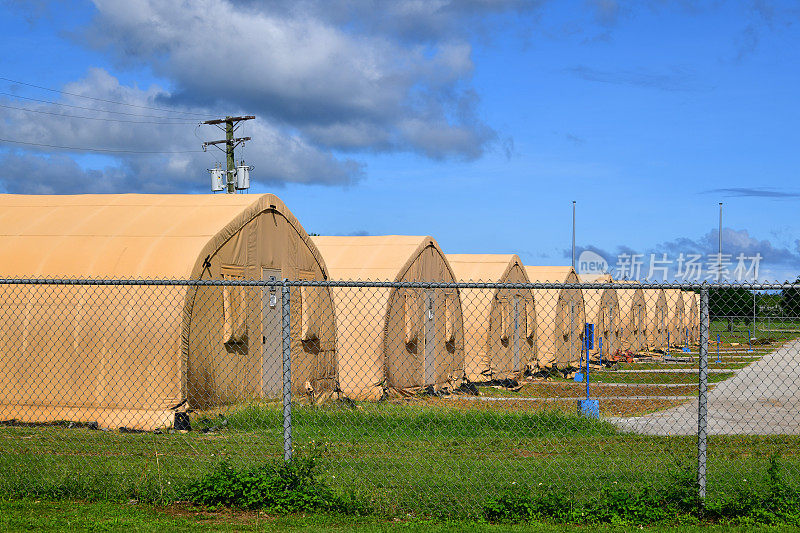 北马里亚纳学院帐篷，塞班岛，CNMI