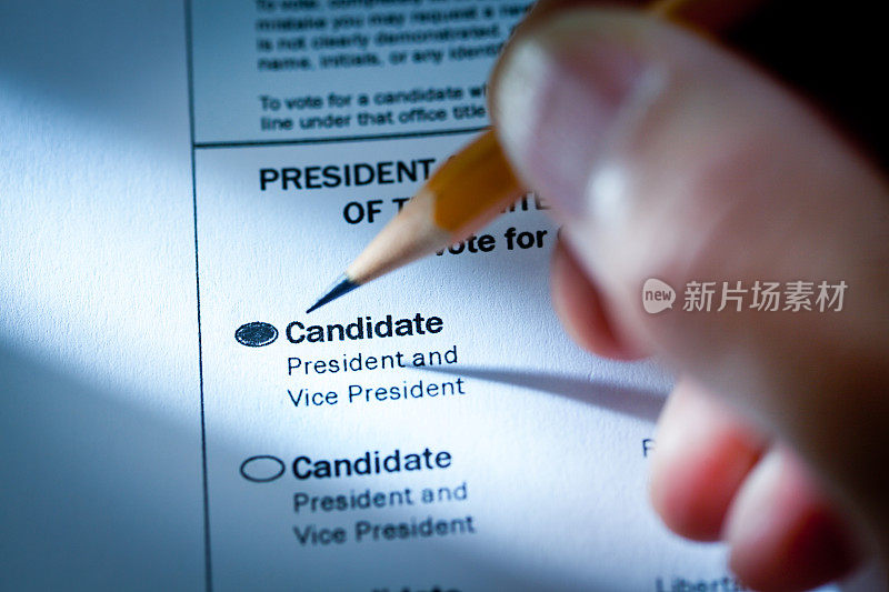 美国总统选举投票与候选人的选择