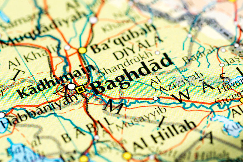 巴格达地图关闭