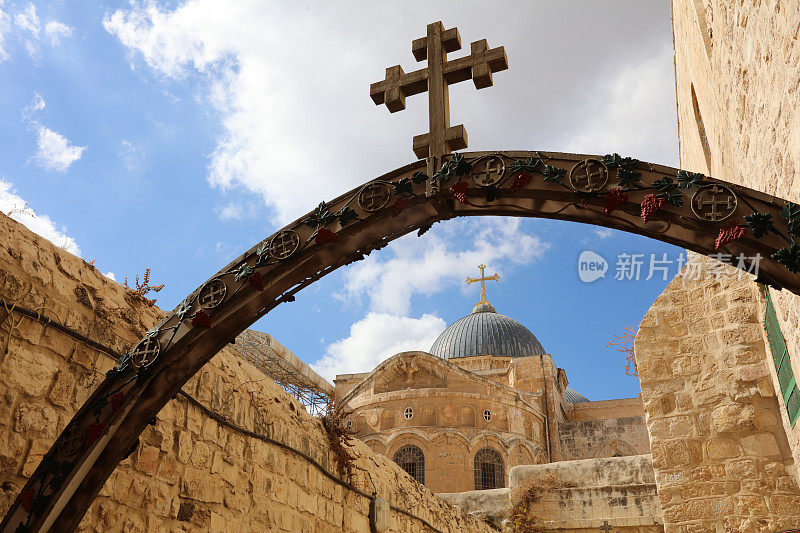 圣墓教堂。耶路撒冷。以色列