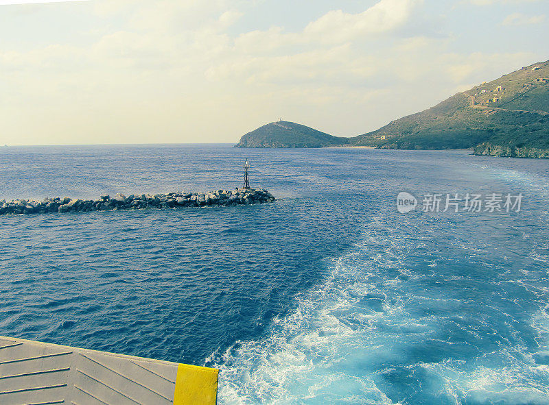 爱琴海的海景