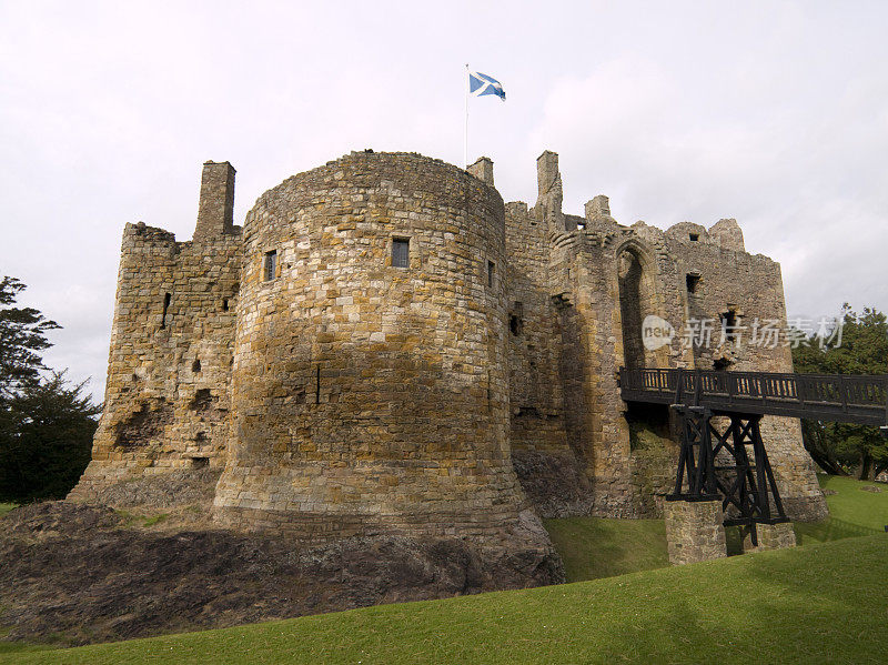 Dirleton城堡,苏格兰
