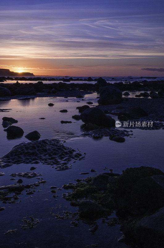 美丽的日出