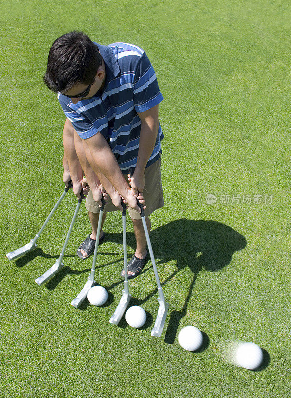 高尔夫球手:Strobe-Motion