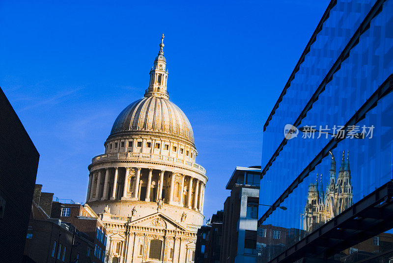 英国伦敦圣保罗大教堂圆顶