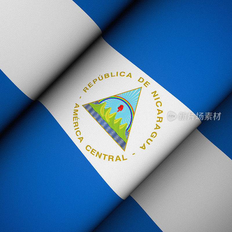 尼加拉瓜标志性旗帜