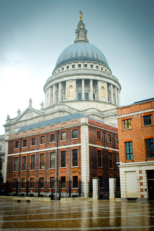 圣保罗大教堂，Paternoster广场，伦敦