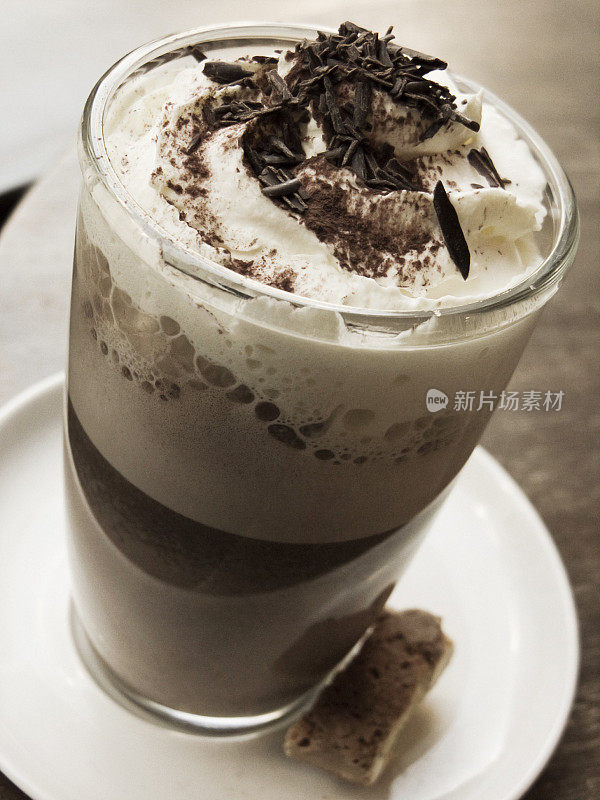Cafelife;热巧克力和生奶油