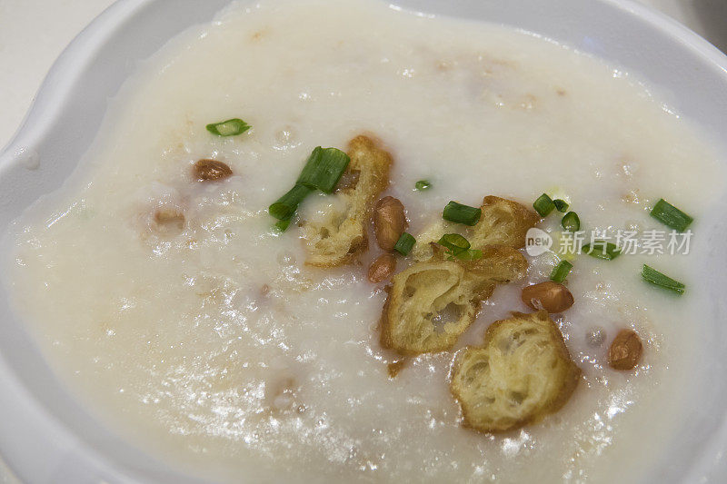 香港食物-花生猪骨粥