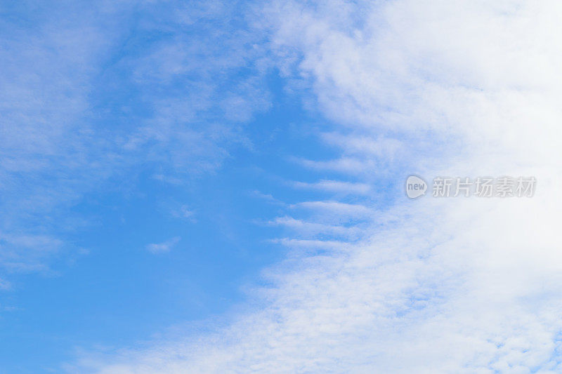 蓝天白云的背景