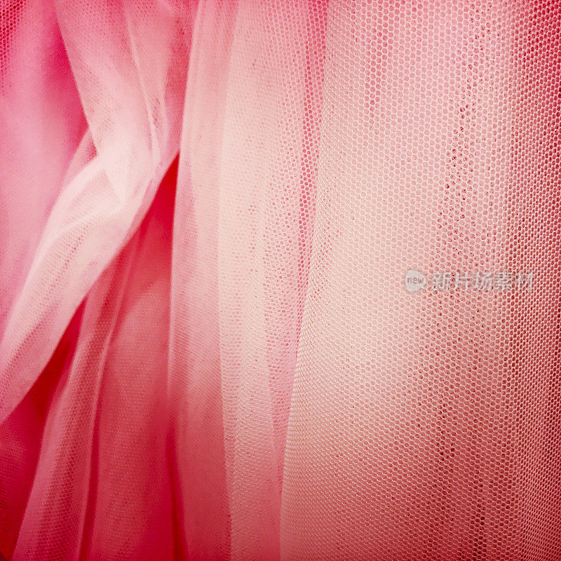 粉色薄纱和织物