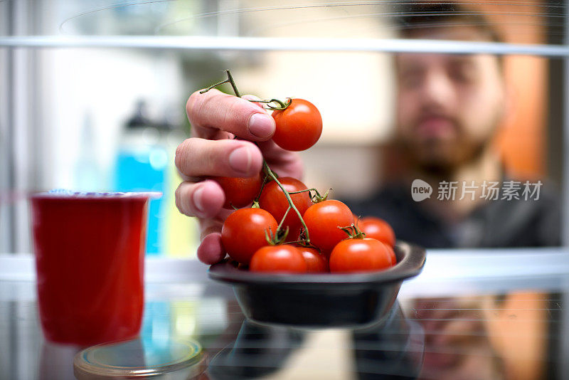 冰箱里的食物