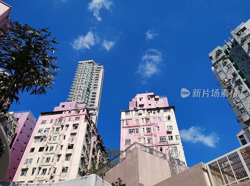 香港孟角区的公寓