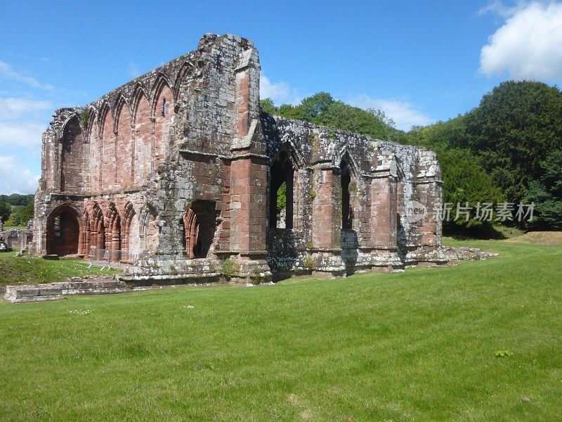 英国坎布里亚郡的弗内斯修道院