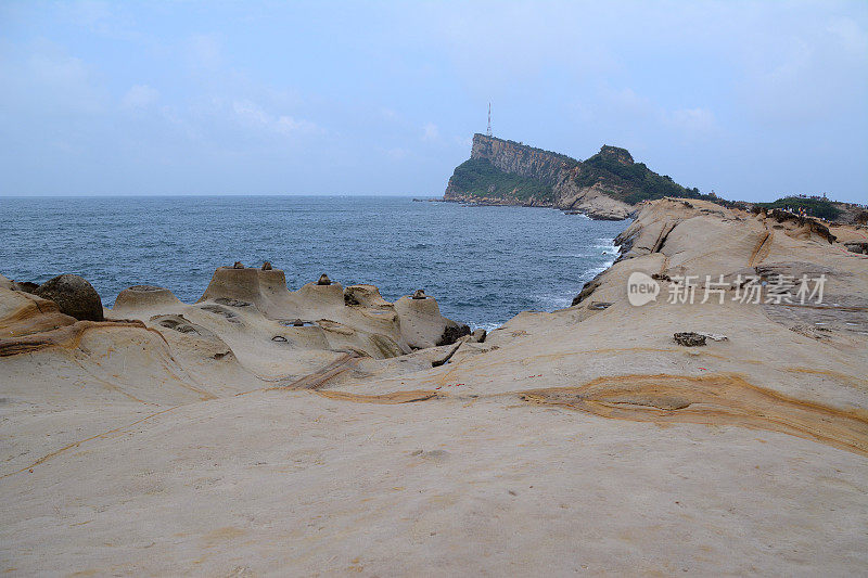 台湾野柳地质公园的海烛石