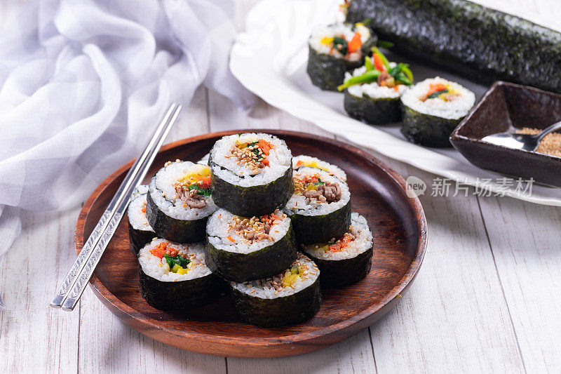 韩式寿司叫kimbap