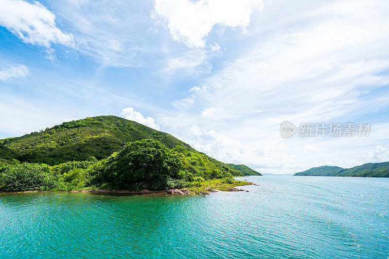 印洲塘海岸公园，香港环球地质公园的海滩景观