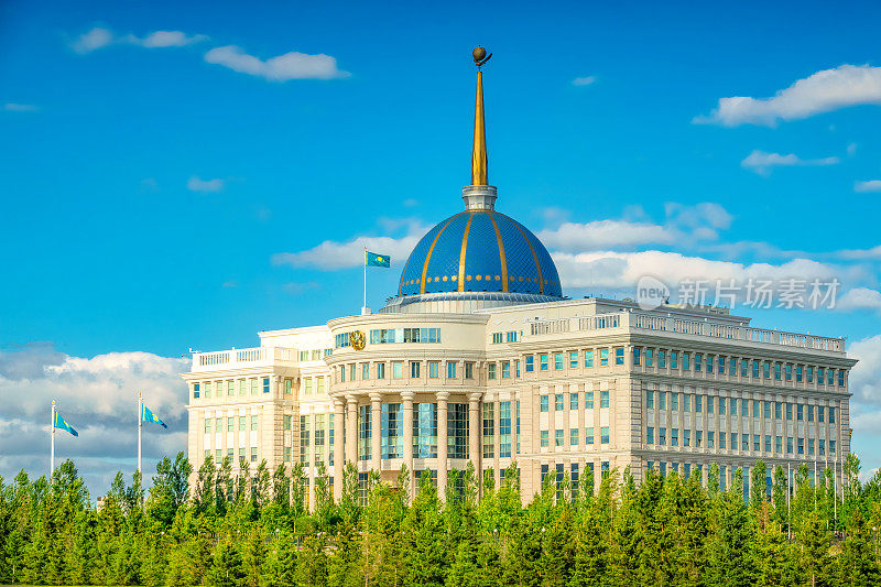 阿克奥达总统府努尔苏丹哈萨克斯坦