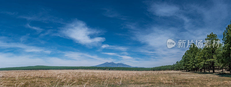 罗杰斯湖和旧金山山峰