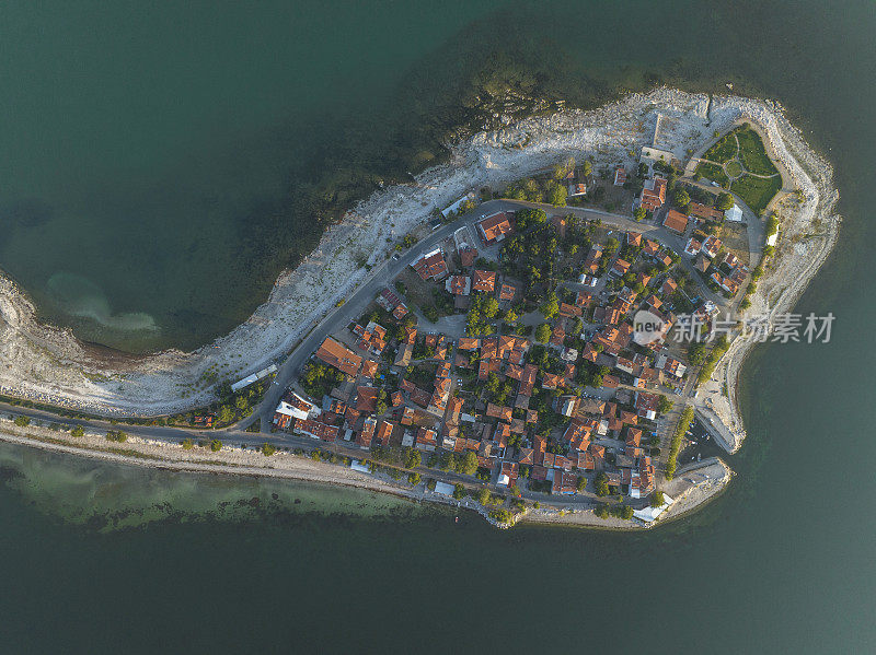 Egirdir湖和镇