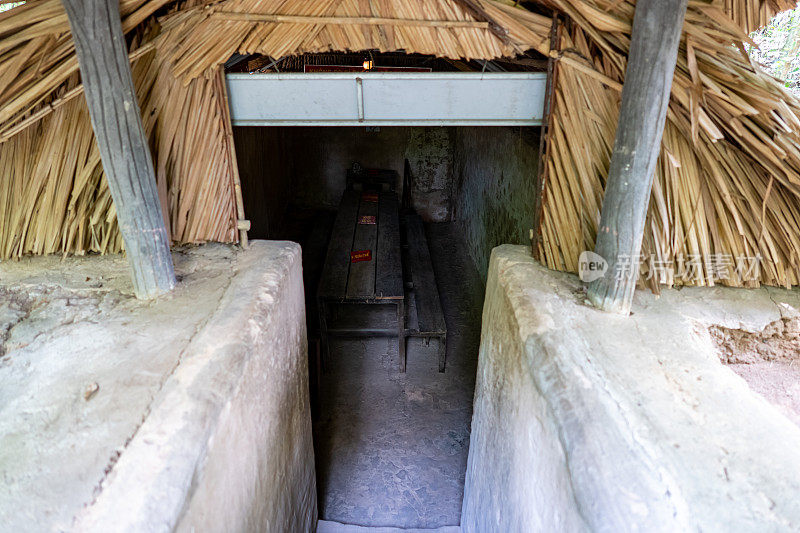 古芝隧道，越南战争的历史名胜，军队在地下挖出来居住，现在是胡志明市越南旅游的遗产目的地