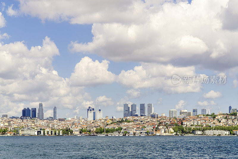 土耳其，伊斯坦布尔，贝西克塔斯海岸线