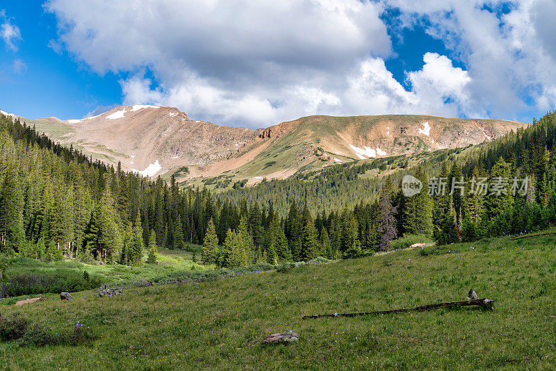 科罗拉多山地自然景观